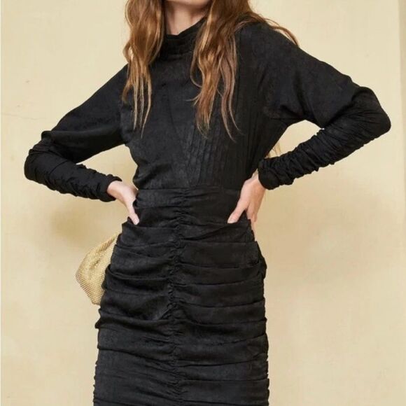 Hunter Bell Ariana Ruched Dress NWT size 0 - Picture 4 of 9